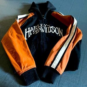 ✨HARLEY-DAVIDSON RARE LARGE ZIPUP SWEATSHIRT✨